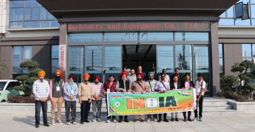 Indian Delegation Visited YongXiang Factory During CIAME 2025